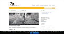 Desktop Screenshot of fif-kassel.de