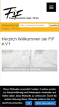 Mobile Screenshot of fif-kassel.de